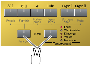 Roland - C-230 - Luisteren naar de demo-nummers Luisteren naar de demo-nummers