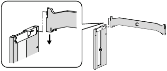 Roland - C-230 - Procedure voor het monteren van de standaard Procedure voor het monteren van de standaard