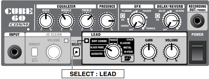 Roland - CUBE-60 - Country Twang Country Twang