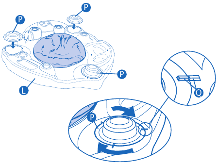 Evenflo - Exersaucer Sweet Tea - Monteren - Fase 2 - Stap 6 Monteren - Fase 2 - Stap 6