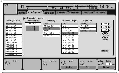 Behringer - X32 - I/O routeren - Uitgangssignalen toewijzen I/O routeren - Uitgangssignalen toewijzen