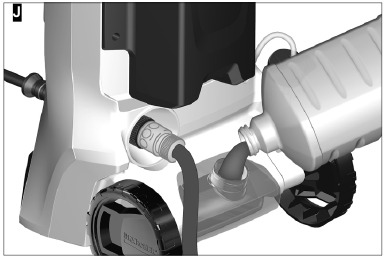 Kärcher - K3 Power Control - Bediening met reinigingsmiddel - Stap 1 Bediening met reinigingsmiddel - Stap 1