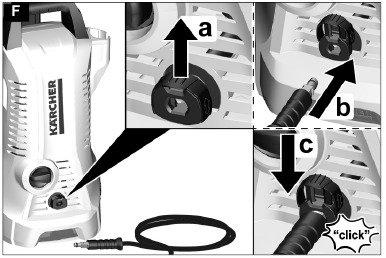 Kärcher - K2 Premium Power Control - Eerste ingebruikname - Stap 1 Eerste ingebruikname - Stap 1