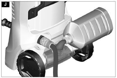 Kärcher - K2 Premium Power Control - Bediening met reinigingsmiddel - Stap 1 Bediening met reinigingsmiddel - Stap 1