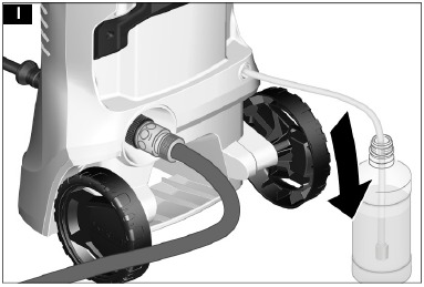 Kärcher - K2 Power Control - Werking met reinigingsmiddel - Stap 1 Werking met reinigingsmiddel - Stap 1