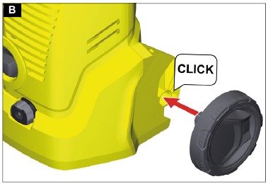 Kärcher - K2 Premium - De wielen installeren De wielen installeren