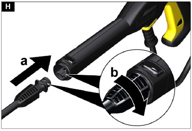 Kärcher - K2 - Hogedrukbediening Hogedrukbediening