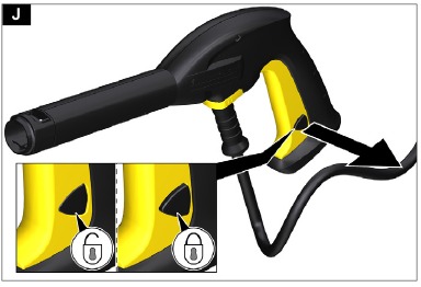 Kärcher - K2 - Onderbreken van de werking Onderbreken van de werking