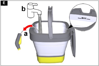 Kärcher - OC 3 Foldable - De watertoevoer tot stand brengen - Stap 3 De watertoevoer tot stand brengen - Stap 3