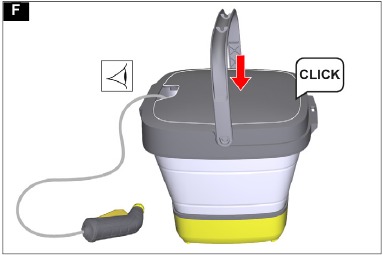 Kärcher - OC 3 Foldable - De watertoevoer tot stand brengen - Stap 4 De watertoevoer tot stand brengen - Stap 4