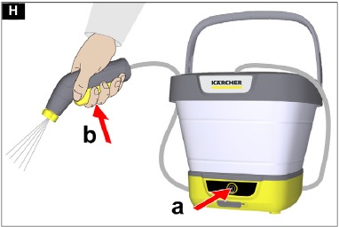 Kärcher - OC 3 Foldable - Bediening zonder reinigingsmiddel Bediening zonder reinigingsmiddel