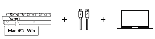 Keychron - Q60 - SNELLE STARTGIDS - Stap 2 SNELLE STARTGIDS - Stap 2