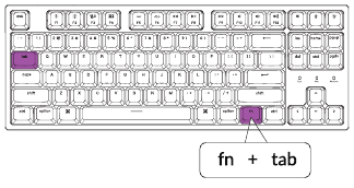 Keychron - C1 Pro - De Achtergrondverlichting - Stap 2 De Achtergrondverlichting - Stap 2