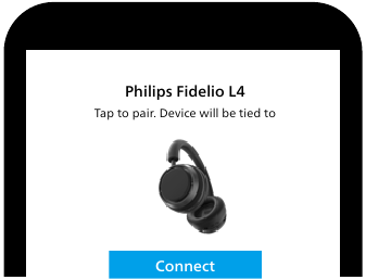 Google Fast Pair pop-up notificatie op een Android smartphone