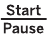 Afbeelding van de knop Start/Pauze