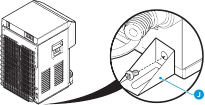 Brio - CLCTPOU720UVF3 - De dispenser installeren - Stap 2 De dispenser installeren - Stap 2