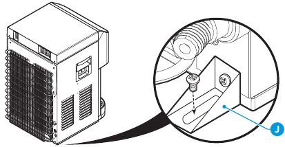 Brio - CLCTPOU720UVF3X - De dispenser installeren - Stap 3 De dispenser installeren - Stap 3