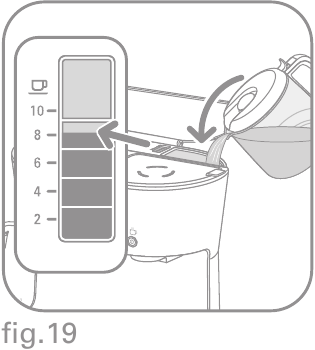 Rowenta - PERFECTO COMBI - KOFFIE ZETTEN - Stap 1 KOFFIE ZETTEN - Stap 1