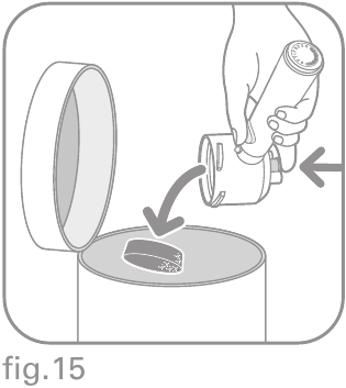 Rowenta - PERFECTO COMBI - Espresso maken met gemalen koffie - Stap 4 Espresso maken met gemalen koffie - Stap 4