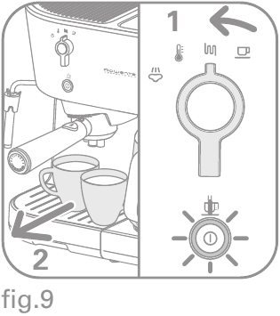 Rowenta - PERFECTO COMBI - DE ACCESSOIRES VOORVERWARMEN - Stap 2 DE ACCESSOIRES VOORVERWARMEN - Stap 2