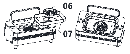 Everdure - FUSION - BARBECUE EN VOETSTUK MONTAGE - Stap 3 BARBECUE EN VOETSTUK MONTAGE - Stap 3