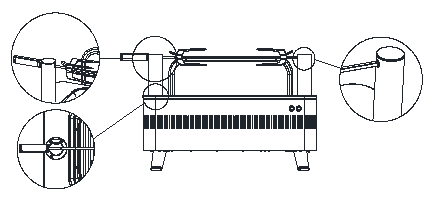 Everdure - FUSION - BARBECUE EN VOETSTUK MONTAGE - Stap 7 BARBECUE EN VOETSTUK MONTAGE - Stap 7