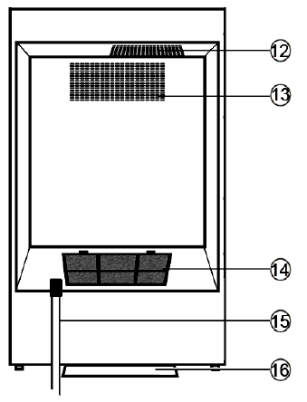 Whynter - WC-282TS - Onderdelen en bedieningselementen - Deel 2 Onderdelen en bedieningselementen - Deel 2