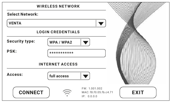 Venta - Professional AP902 - WIFI CONFIGURATIE WIFI CONFIGURATIE
