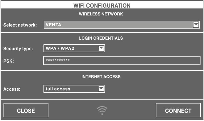 Venta - LW62T WiFi - WIFI-INSTALLATIE WIFI-INSTALLATIE