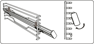 Philco - POB 789 BX - Telescopische rails - Stap 2 Telescopische rails - Stap 2