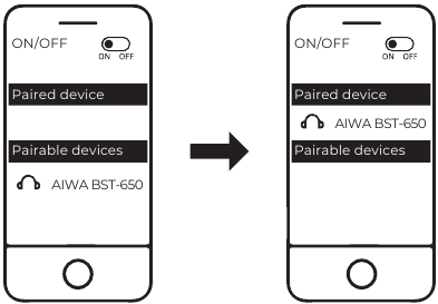 Aiwa - BST-650 - Het product aansluiten - Stap 2 Het product aansluiten - Stap 2