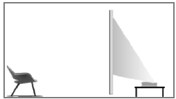 Desktop backprojectie
