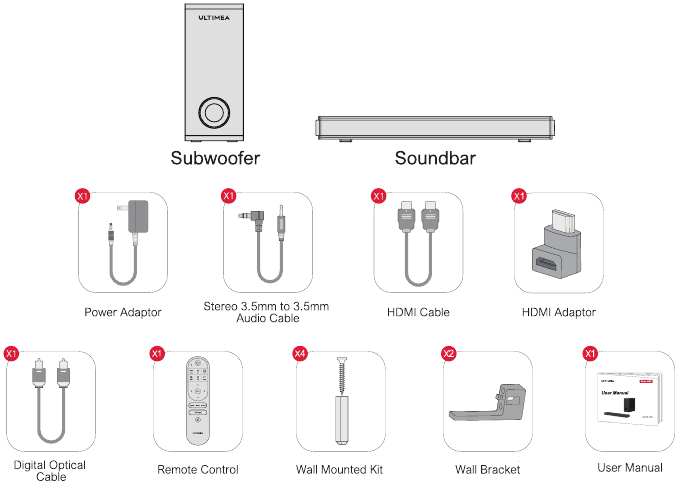 Ultimea - Nova S50 - ACCESSOIRES ACCESSOIRES
