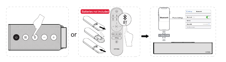Ultimea - Nova S40 - VERBINDEN MET BLUETOOTH VERBINDEN MET BLUETOOTH