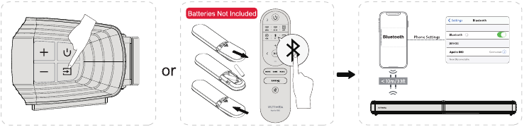 Ultimea - Apollo S60 - VERBINDEN MET BLUETOOTH VERBINDEN MET BLUETOOTH