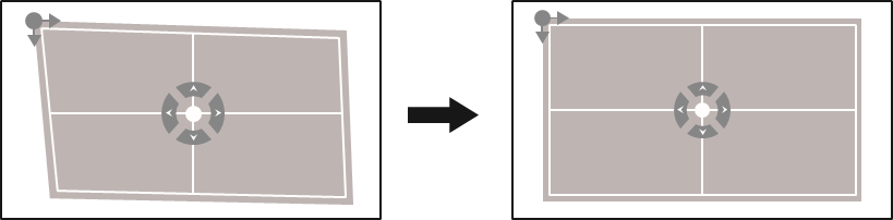 Ultimea - Apollo P50 - Handmatige vierpunts keystone-correctie Handmatige vierpunts keystone-correctie