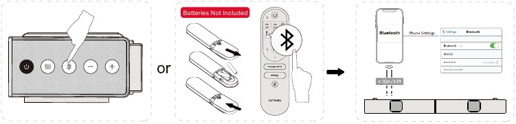 Ultimea - Nova S70 - VERBINDEN MET BLUETOOTH VERBINDEN MET BLUETOOTH
