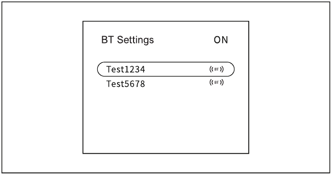 Ultimea - Apollo P20 - De BT-instellingen selecteren - Stap 2 De BT-instellingen selecteren - Stap 2