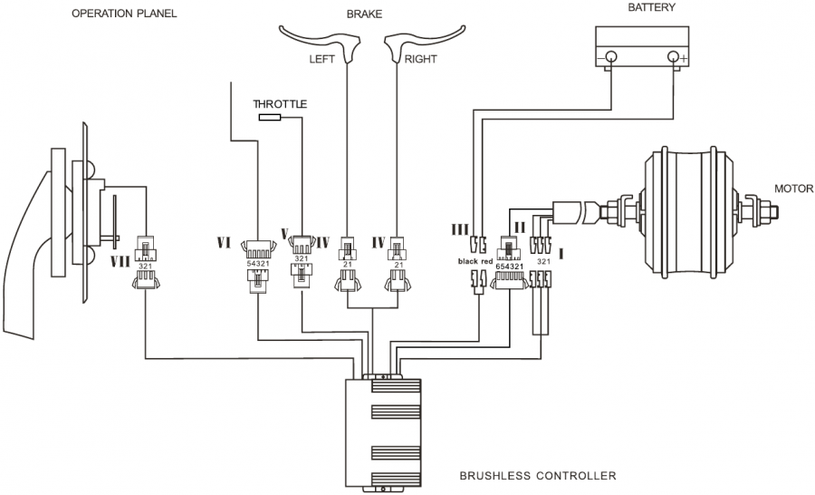Retrospec - Jax Rev - Elektrisch schakelschema en specificaties - Deel 1 Elektrisch schakelschema en specificaties - Deel 1