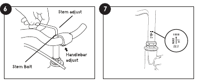 Retrospec - Kinney Mixte - STUURPEN - Stap 2 STUURPEN - Stap 2