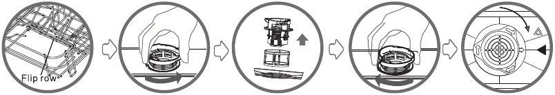 Razorri - CDW04A - Het filter reinigen Het filter reinigen