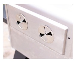 Achterste ventilatiesysteem