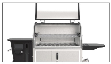 Camp - PG24WWSB - Grillbediening - OPSTARTEN - Stap 8 Grillbediening - OPSTARTEN - Stap 8