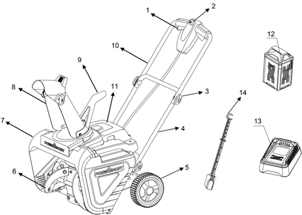 PowerSmart - HB2802A - UW SNEEUWFREES LEREN KENNEN UW SNEEUWFREES LEREN KENNEN