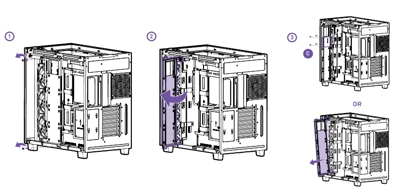 NZXT - H9 ELITE - INSTALLATIE SSD-SCHIJF INSTALLATIE SSD-SCHIJF
