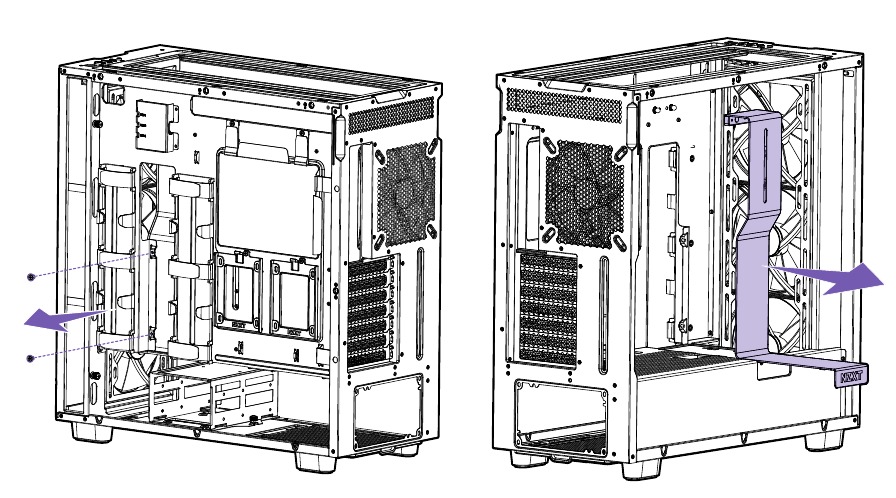 NZXT - H7 ELITE - KABELBALK KABELBALK
