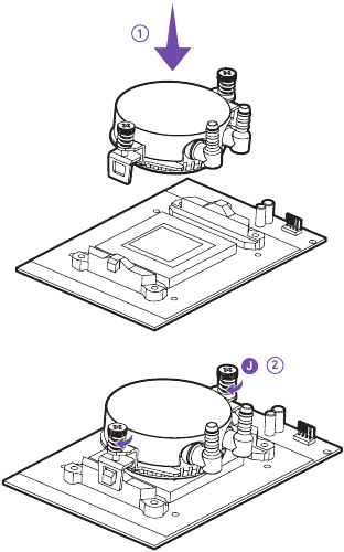 NZXT - H1 - HET WATERBLOK INSTALLEREN - AMD SOCKET HET WATERBLOK INSTALLEREN - AMD SOCKET