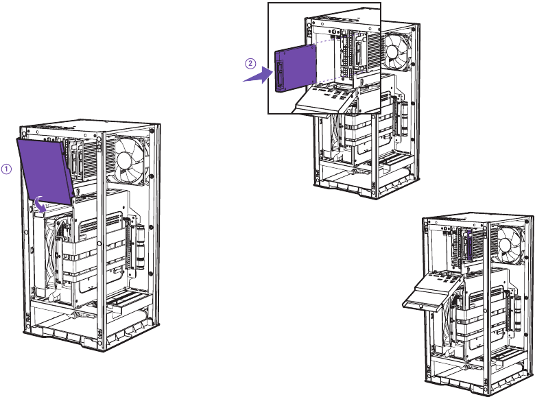 NZXT - H1 - SSD-SCHIJF INSTALLEREN SSD-SCHIJF INSTALLEREN