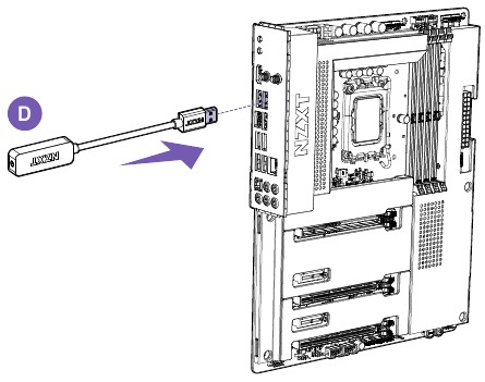 NZXT - Relay - AANSLUITEN OP EEN AUDIOBRON - Optie 2 AANSLUITEN OP EEN AUDIOBRON - Optie 2