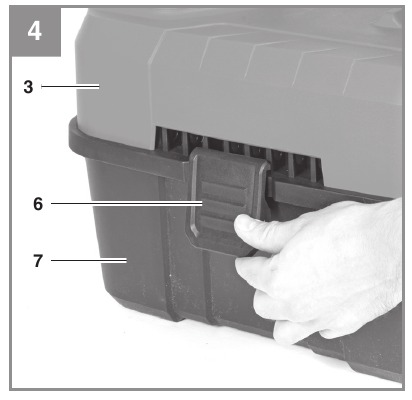 Einhell - TE-VC 18/10 Li - Solo - De kop van het apparaat bevestigen De kop van het apparaat bevestigen